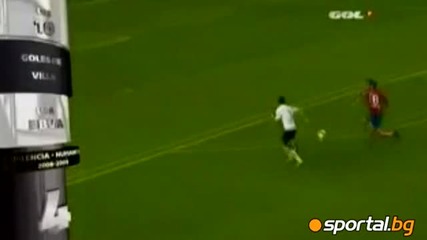 10 - те най - добри гола на Давид Вийя