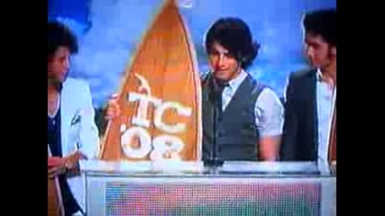 Jonas Brothers At Teen Choice Awards 2008