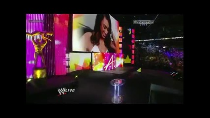 Wwe Raw Slammy Awards 17.12.2012 John Cena And Vickie Guerrero Vs Dolph Ziggler And Aj