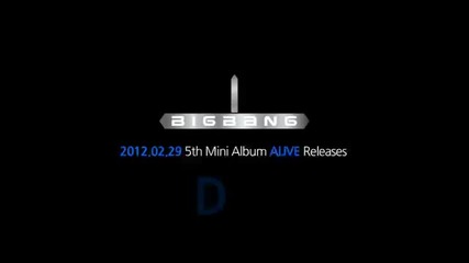 Bigbang - 5th Mini Album _alive_ Spot_fantastic Baby - Credi