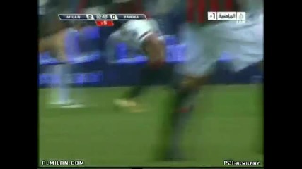 Супер гол на Марко Бориело Милан - Парма 2 - 0 