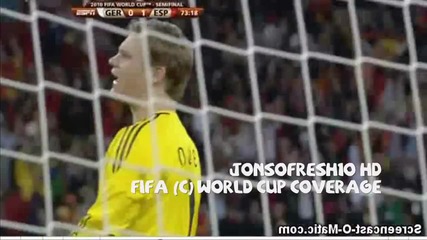 Германия 0:1 Испания / Сп 2010 