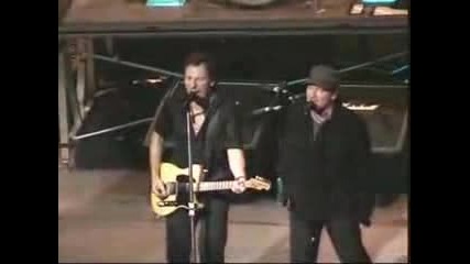 Bono And Bruce Springsteen - Because The Nig