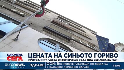 Природният газ за октомври ще бъде под 250 лв. за мегаватчас