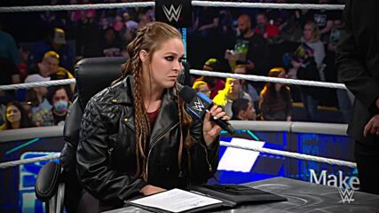 Ronda Rousey and Charlotte Flair unleash chaos at their “I Quit!” Match contract signing