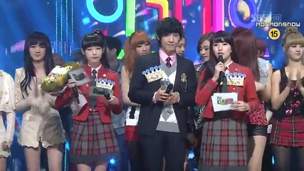 Today's Winner - Miss A @ Inkigayo (04.03.2012)