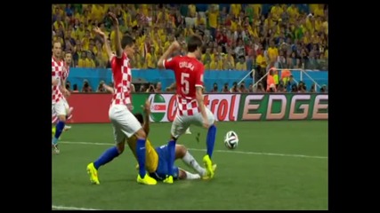 Бразилия 3-1 Хърватия на старта на World Cup 2014 (12 6 2014)