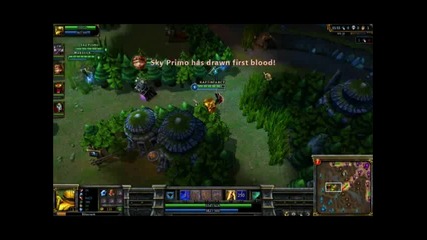 Lol- Why I love blitz when ganking their jungle first blood