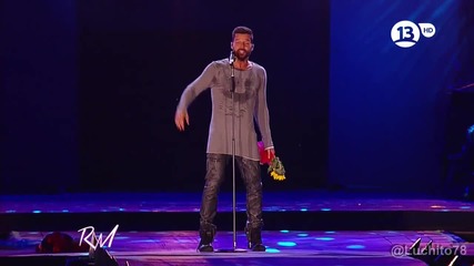 Ricky Martin-te Extrano, Te Olvido, Te Amo-estadio Nacional, Chile-24.10.2014