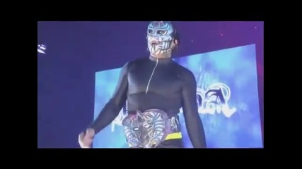 Jeff Hardy entrance in japan