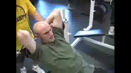 Фитнес треннировка с Kelly Pavlik