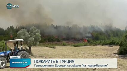 Ердоган заплаши с наказание отговорните за пожарите в Турция