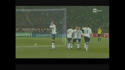Milan - Tottenham 0 - 1 (crouch) + Нервите на Гатузо