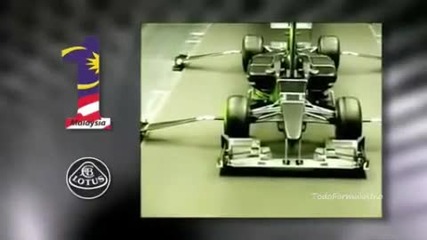 Lotus F1 2010 Windtunnel Test