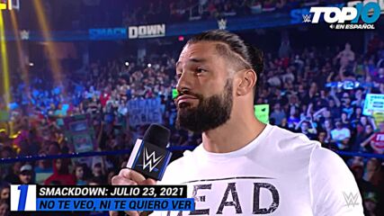 Top 10 Mejores Momentos de SMACKDOWN: WWE Top 10, Jul 23, 2021