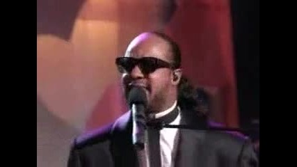 Stevie Wonder And Ray Charles