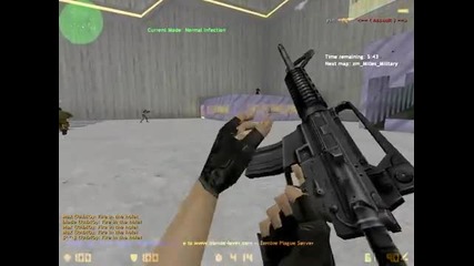 Counter Strike 1.6 - Rebel Uprising Zombie Server - Gameplay