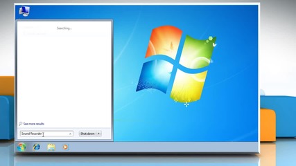 Windows® 7: How to record speaker sound playing?