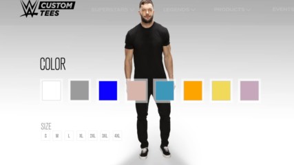 Customize your look at WWECustomTees.com