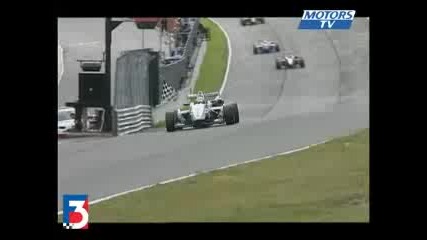 Accident F3 anglaise 2008 Brands Hatch 