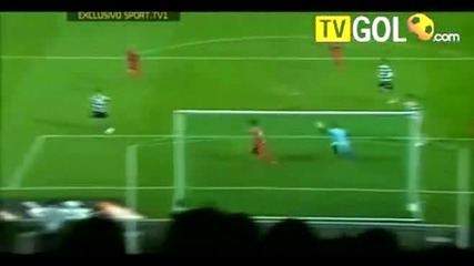 Два гола на Божинов ( Спортинг Лисабон - Жил Висенте 6-1 )