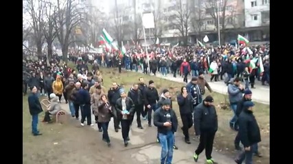 Национален Протест 24.02.13 Варна 40 000 Души