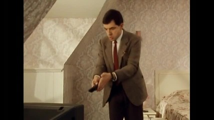 Mr Bean - Hotel room and Tv 