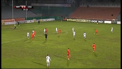Разширен репортаж от мача Литекс - Славия (2:0)