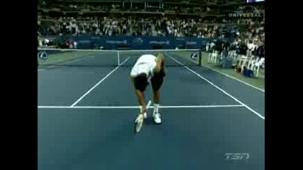 Novak Djokovic Impersonations - Us Open 07 