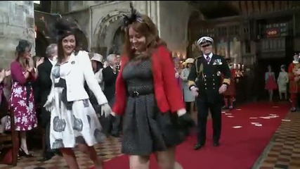 Както винаги нeвероятни * The T-mobile Royal Wedding