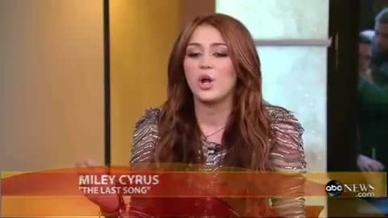 Miley Cyrus Good Morning America Interview 2010 Hd