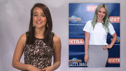 Hilary Duff Says She Didn't Know Kylie Jenner Had Green Hair