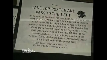 School Football Fan Prank 