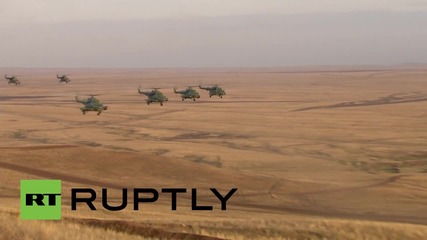 Russia: Putin and Shoigu inspect 'Centre 2015' drills in Orenburg