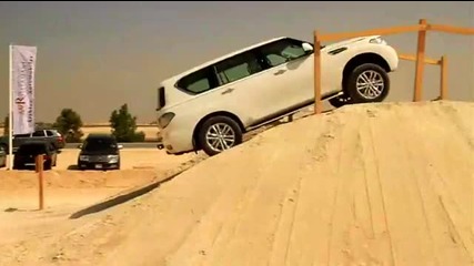 Drivearabia Video - Nissan Patrol 2010 offroad course 