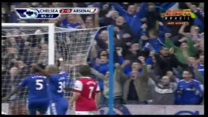 03.10.2010 Челси 2 - 0 Арсенал гол на Алекс 