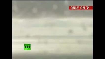 Удивително водно торнадо снимано с камера до Австралия