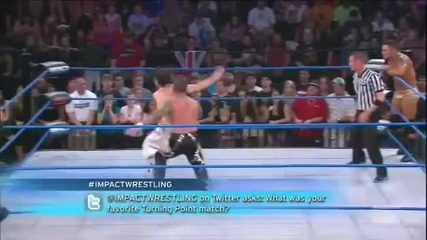 Brian Kendrick - Corner Backflip Followed By Dropkick