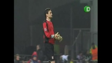 16.02.10 Лион 1:0 Реал Мадрид Макун Гол 