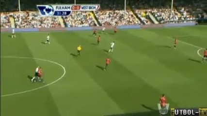 Фулъм - Уест Бромич 3:0 - с два гола на Бербатов ( Англия, Висша лига (15-09-2012)
