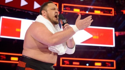 Samoa Joe challenges Roman Reigns on Raw: Wal3ooha, 12 April, 2018