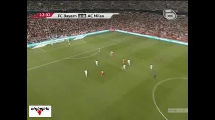 Байерн Мюнхен - Милан 1 - 0 гол на Томас Мюлер (ауди къп) 29.07.09