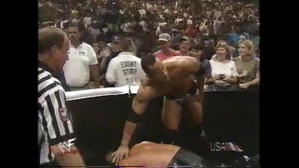 Raw Is War Triple H vs The Rock [ Wwf Championship ]
