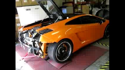 Як Рев на Lamborghini Gallardo