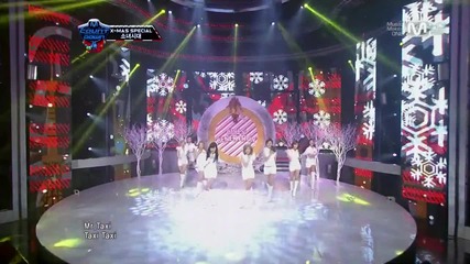 S N S D - Mr. Taxi ( 22-12-2011 Mnet M!countdown )