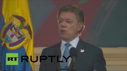 Colombia: President talks FARC's unilateral ceasefire
