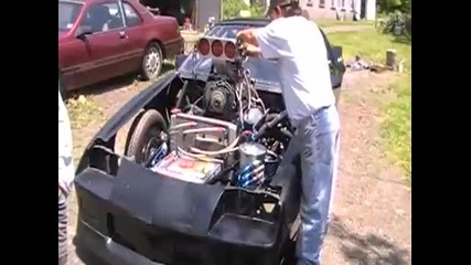 Blown Alcohol Injected Camaro 