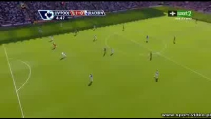 Ливърпул Vs Блекбърн - 4:0 - Торес Гол - 11.04.09