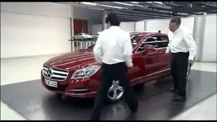 Как се прави Екстериора на една кола Mercedes - Benz Cls
