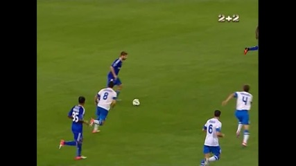 Страхотен гол на Miguel Veloso за Fc Dynamo Kyiv срещу Fc Dnipro Dnipropetrovsk - 07.10.2012